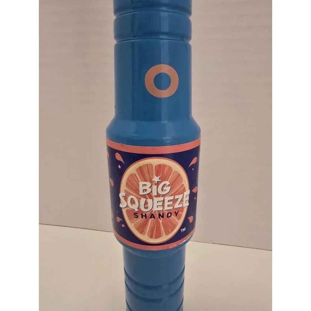 UFO Big Squeeze Shandy Beer Tap Handle Harpoon Brewery Grapefruit 16.5”